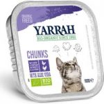 Yarrah Organic Chunks in Gravy 6 x 100g – Organic Chicken & Turkey with Organic Aloe Vera