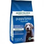 Arden Grange Large Breed Puppy/Junior – Chicken & Rice – Economy Pack: 2 x 12kg