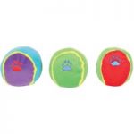 Trixie Colourful Toy Balls – 3 Balls: 6cm Diameter each