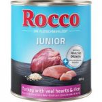 Rocco Junior Saver Pack 24 x 800g – Poultry with Game & Rice