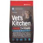 Vet’s Kitchen Senior Salmon & Brown Rice Dry Dog Food – 7.5kg