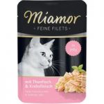 Miamor Fine Fillets in Jelly Saver Pack 24 x 100g – Tuna in Crab Jelly
