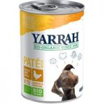 Yarrah Organic Paté Chicken with Organic Spirulina & Seaweed – 6 x 400g