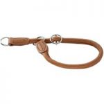 Hunter Round & Soft Dog Collar – Cognac – Size 55: 55cm neck circumference