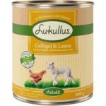 Lukullus Poultry & Lamb – Grain-Free – 6 x 400g