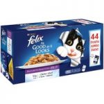 Felix As Good As It Looks Pouches in Jelly Mega Pack 88 x 100g – Meat Menus in Jelly