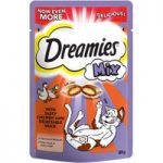 Dreamies Mix Cat Treats 60g – Saver Pack: 6 x Chicken & Duck