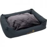 Sleepy Time Dog Bed – Grey – 120 x 95 x 30 cm (L x W x H)