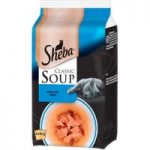 Sheba Classic Soups Saver Pack 32 x 40g – Chicken & Tuna Fillets