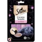 Sheba Creamy Snacks Saver Pack 20 x 12g – Salmon & Tuna
