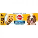Pedigree Dentastix Dental Dog Snacks – 2 + 1 Free!* – Dentastix Daily Oral Care: Large (3 x 7 Sticks)