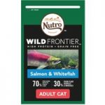 Nutro Wild Frontier Adult Dry Cat Food – Salmon & Whitefish – 4kg