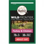 Nutro Wild Frontier Adult Dry Cat Food – Turkey & Chicken – 7kg