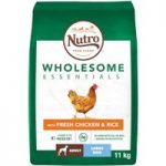 Nutro Dog Wholesome Essentials Large Breed Adult – Chicken & Rice – Economy Pack: 2 x 11kg