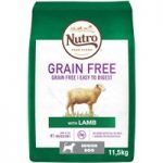 Nutro Dog Grain-Free Senior – Lamb – 11.5kg
