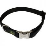 Hunter Vario Basic Alu-Strong Dog Collar – Black – Size M: 40-55cm neck circumference