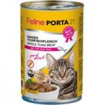 Feline Porta 21 Saver Pack 12 x 400g – Whole Tuna with Seaweed