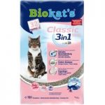 Biokat’s Classic Fresh 3in1 Cat Litter – Baby Powder Scent – 10l
