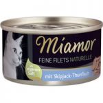 Miamor Fine Fillets Naturelle 6 x 80g – Tuna & Shrimps