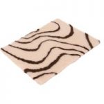 Vetbed® Isobed SL Wave Pet Blanket – Cream / Brown – 75 x 50 cm (L x W)