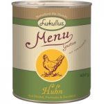 400g/800g Lukullus Menu Gustico Wet Dog Food – 20% Off!* – Salmon with Rice, Celery & Herbs (6 x 400g)