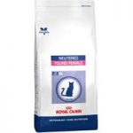 Royal Canin Vet Care Nutrition Cat – Neutered Young Female – Economy Pack: 2 x 10kg