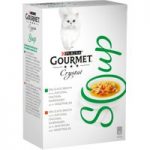 12 x 40g Gourmet Soup Wet Cat Food – 8 + 4 Free!* – Chicken & Veg Variety Mixed Pack (12 x 40g)