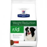 Hill’s Prescription Diet Canine r/d Weight Reduction – Chicken – Economy Pack: 2 x 12kg