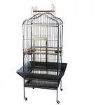 Noble Parrot Cage – Antique: 81 x 78 x 155 cm (L x W x H)