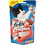 Felix Crispies 45g – Saver Pack: 3 x Beef & Chicken