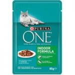 Purina ONE Indoor Formula – 8 x 85g Tuna in Gravy