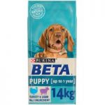 BETA Puppy Turkey & Lamb – Economy Pack: 2 x 14kg