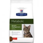 Hill’s Prescription Diet Feline Metabolic Weight Management – Chicken – Economy Pack: 2 x 8kg