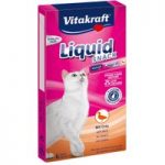 Vitakraft Cat Liquid Snack with Duck & ß-Glucans – 6 x 15g