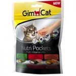 GimCat Nutri Pockets – Saver Pack: 3 x 150g Malt Vitamin Mix