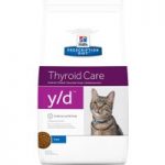 Hill’s Prescription Diet Feline y/d Thyroid Care – Economy Pack: 2 x 5kg