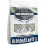 Greenwoods Natural Clay Clumping Cat Litter with Zeolite – 14kg