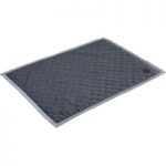 Velvet Snuggle Blanket – Granite Grey – 100 x 70 cm (L x W)