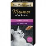 Miamor Cat Snack Malt-Cream & Malt-Cheese Mixed Pack – 48 x 15g