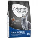 Concept for Life British Shorthair Adult – Economy Pack: 3 x 3kg