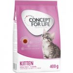 Kitten Starter Kit: 400g Concept for Life Dry Food + 12 x 85g Wet Food – Concept for Life Kitten Dry & Wet in Jelly