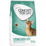 9kg/10kg Concept for Life Cat Food + Cosma Snackies Free!* – Indoor Cats (10kg)