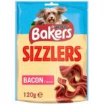 Bakers Sizzlers – Bacon – Saver Pack: 3 x 120g