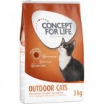 Concept for Life Outdoor Cats – Economy Pack: 3 x 3kg