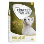 Concept for Life Mini Adult – Economy Pack: 2 x 4kg