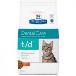 Hill’s Prescription Diet Feline t/d Dental Care – Chicken – Economy Pack: 2 x 5kg