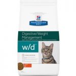 Hill’s Prescription Diet Feline w/d Digestive/Weight Management – Chicken – Economy Pack: 2 x 5kg