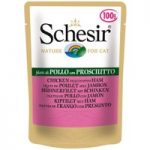 Schesir Adult Pouch 6 x 100g – Tuna with Seabream