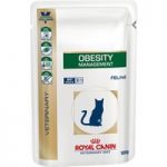 Royal Canin Veterinary Diet Cat – Obesity Management – Saver Pack: 48 x 100g