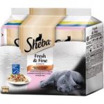 Sheba Fresh Choice Mini Pouch Saver Pack 12 x 50g – Poultry Collection in Gravy